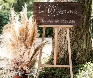 Hochzeitsdekoration Shooting am Chiemsee