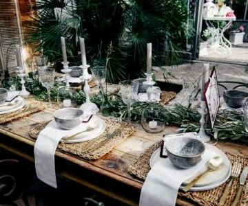 Hochzeitsdekoration - Inspiration: Greenery Alte Gärtnerei