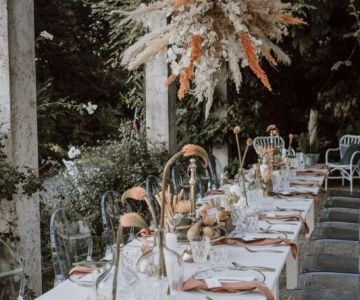 Hochzeitsdekoration - Inspiration: Terracotta Dreams Orangerie Bad Endorf